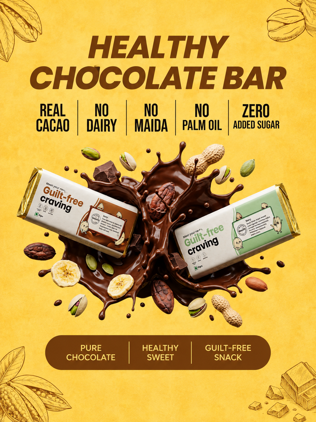 Sowify gluten-free chocolate bar